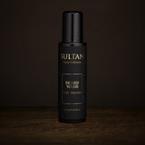 Sultan Beard Wash 150 ml sulphate-free beard shampoo in a matte black pump bottle